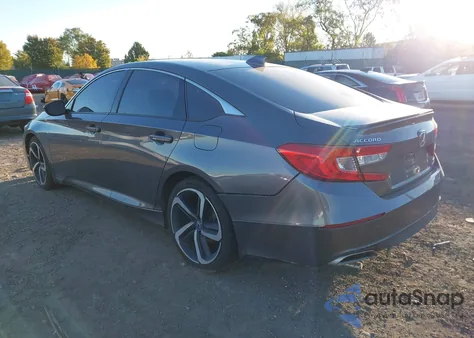 2018 Honda Accord Sport 2.0T z USA, uszkodzony, nr VIN 1HGCV2F36JA035490